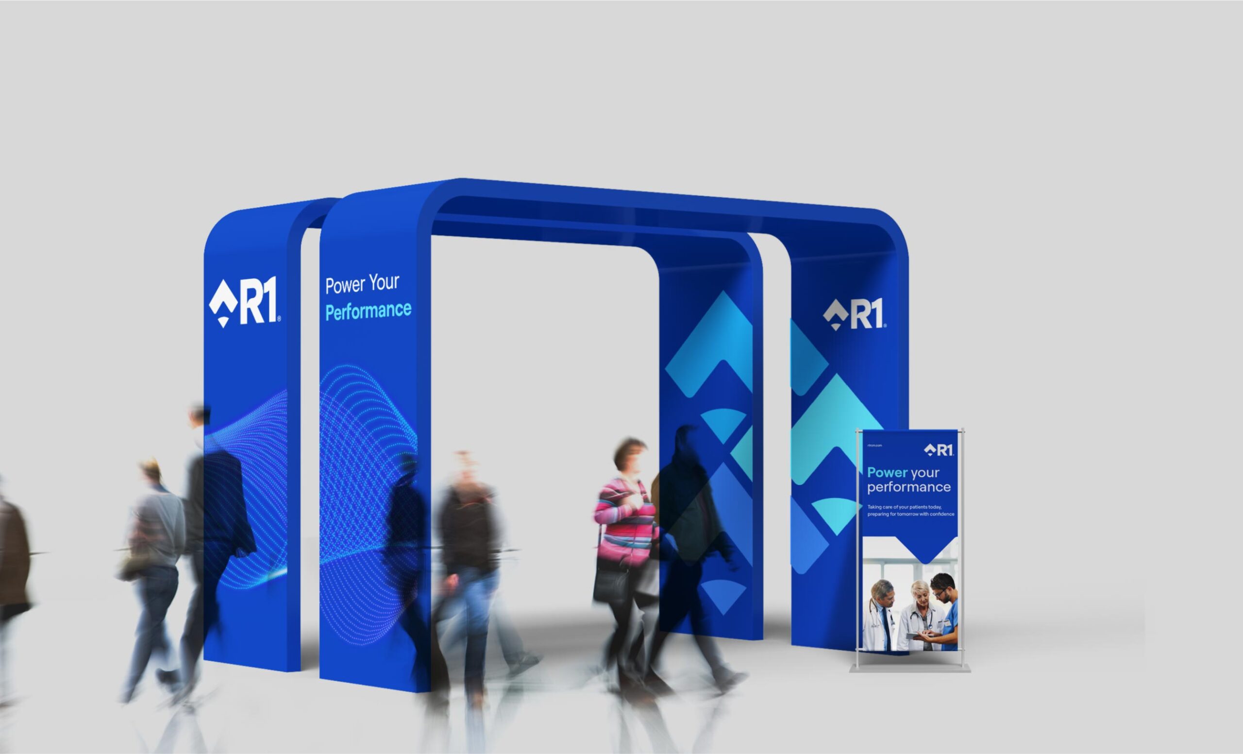 R1 tradeshow graphics