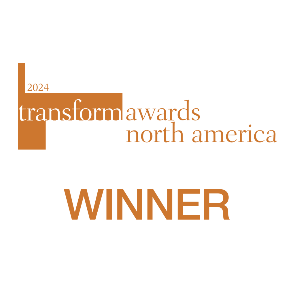 Transform Awards North America 2024 Bronze Award logo